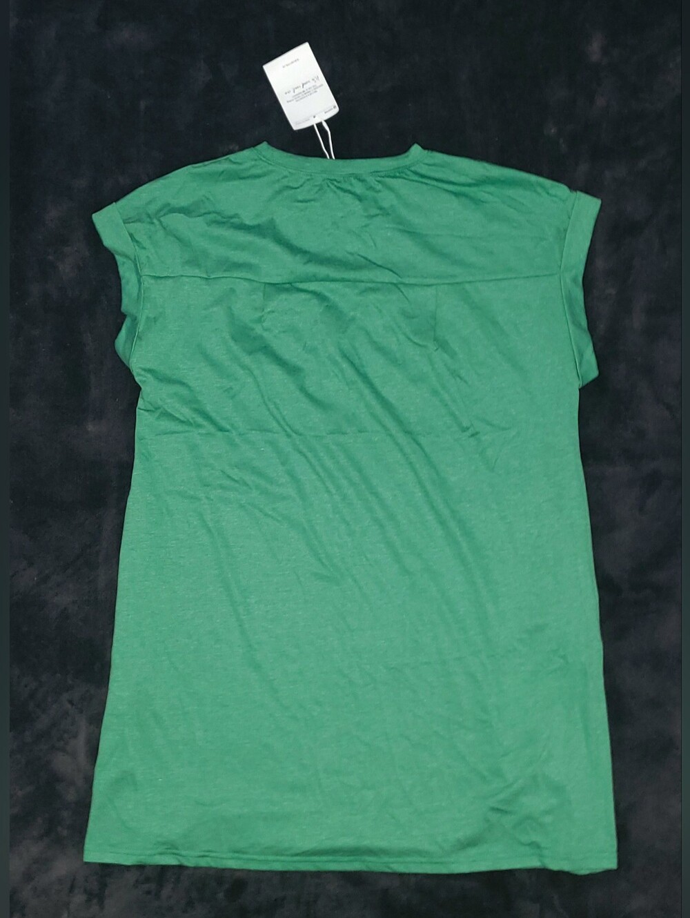 NWT Wenrine T-shirt Dress With Pockets, Green, Size L WOMEN'S, polyester Blend - Picture 4 of 8
